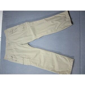 Clothing Arts Pants Mens 38x30 Beige Pick-Pocket Proof P3 Cargo Secure Travel